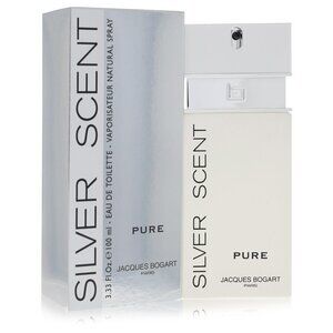Silver Scent Pure by Jacques Bogart Eau De Toilette Spray 3.4 oz